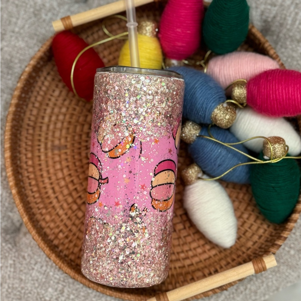 Fall Glitter Tumbler